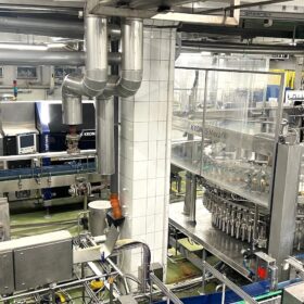 SIDEL-KRONES-KHS-PET-blow-moulder-syrup-room