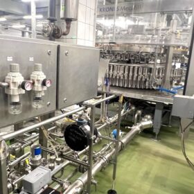 SIDEL-KRONES-KHS-PET-blow-moulder-syrup-room