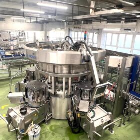 SIDEL-KRONES-KHS-PET-blow-moulder-syrup-room