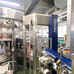 SIDEL-KRONES-KHS-PET-blow-moulder-syrup-room