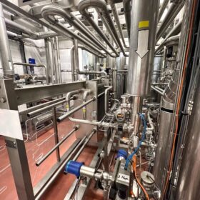 SIDEL-KRONES-KHS-PET-blow-moulder-syrup-room