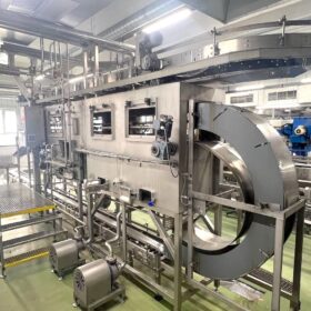 SIDEL-KRONES-KHS-PET-blow-moulder-syrup-room