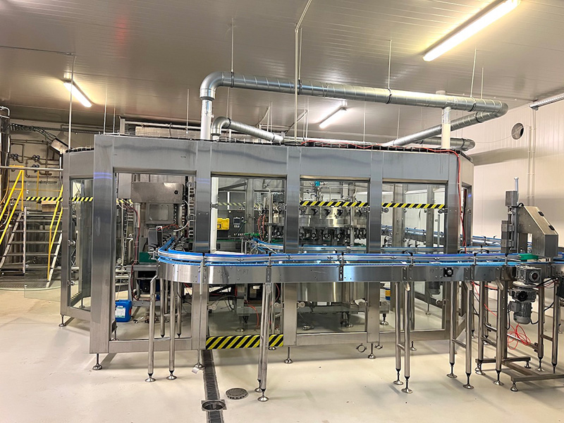 Krones-SIDEL-KHS - napełniarka-etykieciarka-pasteryzator tunelowy