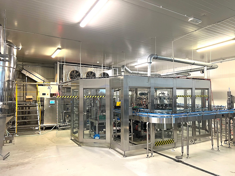 Krones-SIDEL-KHS - napełniarka-etykieciarka-pasteryzator tunelowy