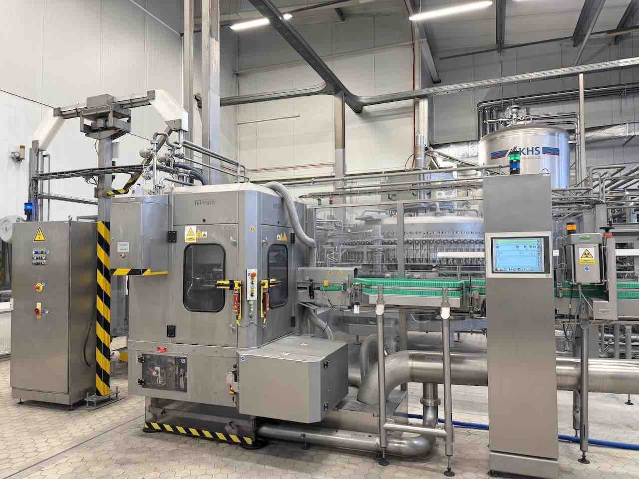 Krones-SIDEL-KHS-filler-labeller-tunnel-pasteuriser