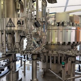 SIDEL-KRONES-KHS-PET-blow-moulder-syrup-room