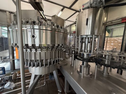 SIDEL-KRONES-KHS-PET-blow-moulder-syrup-room