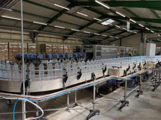 SIDEL-KRONES-KHS-PET-blow-moulder-syrup-room