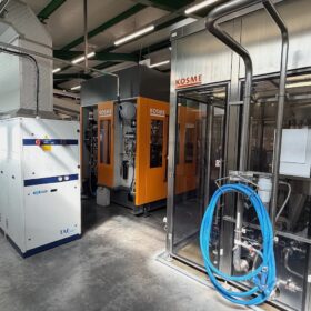 SIDEL-KRONES-KHS-PET-blow-moulder-syrup-room