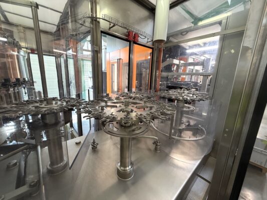 SIDEL-KRONES-KHS-PET-blow-moulder-syrup-room
