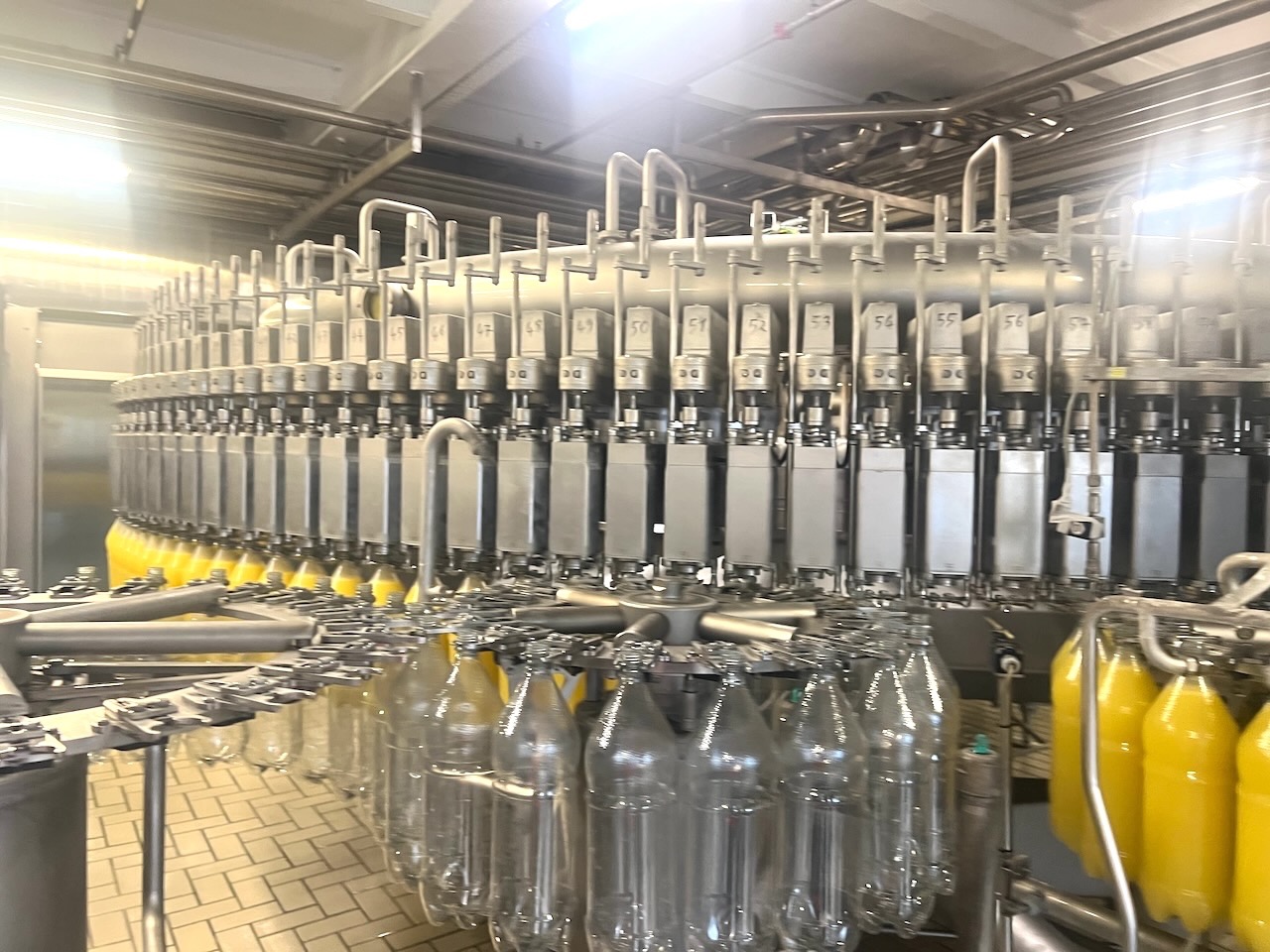 Krones-SIDEL-KHS-filler-labeller-tunnel-pasteuriser