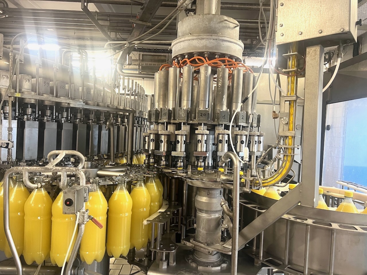 Krones-SIDEL-KHS-filler-labeller-tunnel-pasteuriser