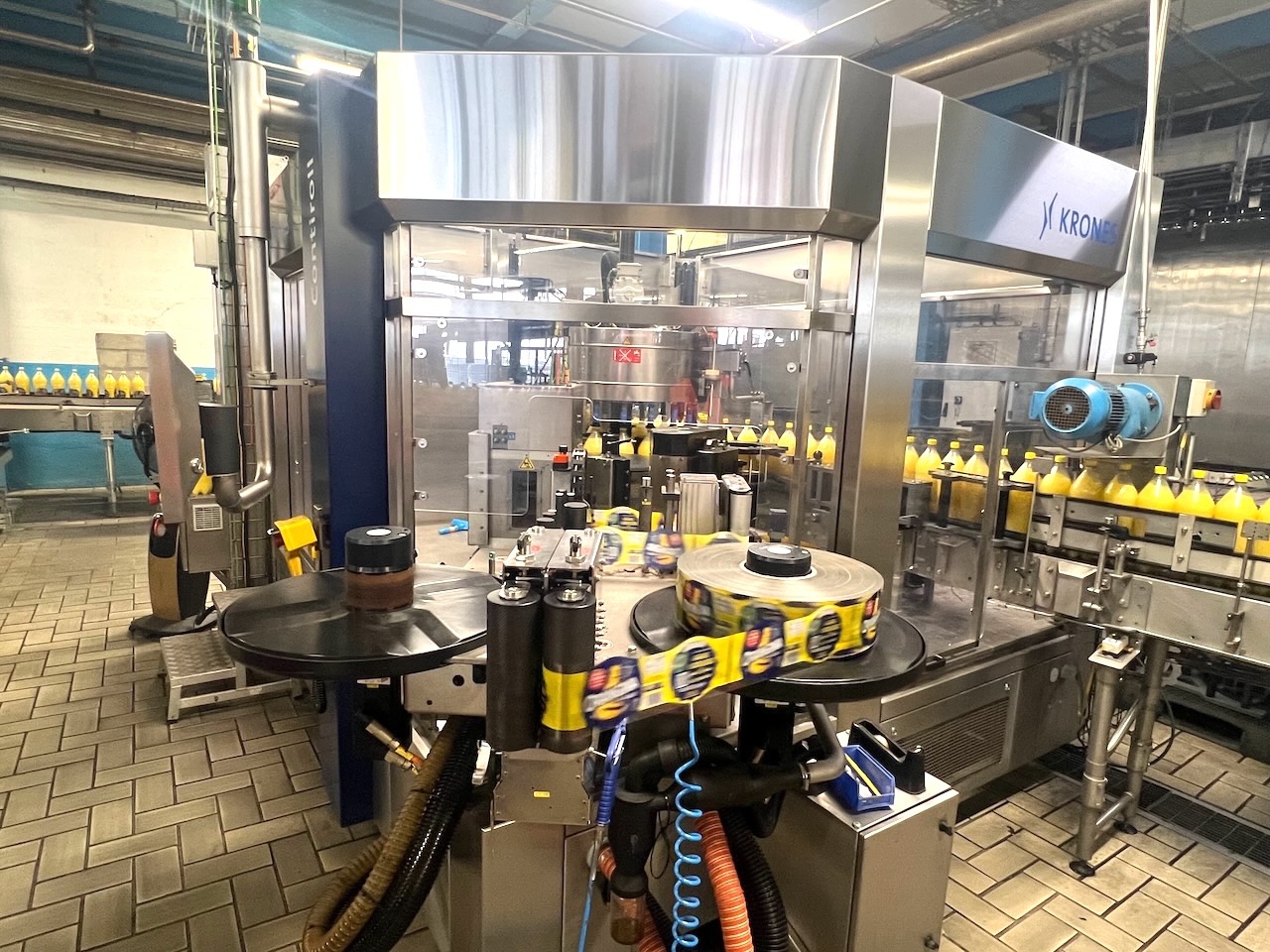 Krones-SIDEL-KHS-filler-labeller-tunnel-pasteuriser