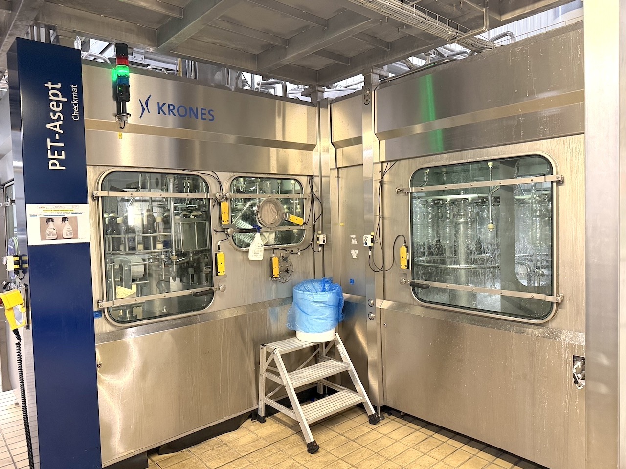 SIDEL-KRONES-KHS-PET-blow-moulder-syrup-room