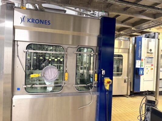 SIDEL-KRONES-KHS-PET-blow-moulder-syrup-room