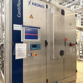 SIDEL-KRONES-KHS-PET-blow-moulder-syrup-room