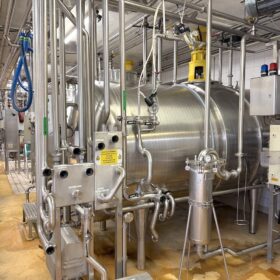 SIDEL-KRONES-KHS-PET-blow-moulder-syrup-room